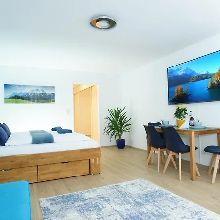 Appartamento Relax - Blue Mit Pool Und Sauna Scheidegg